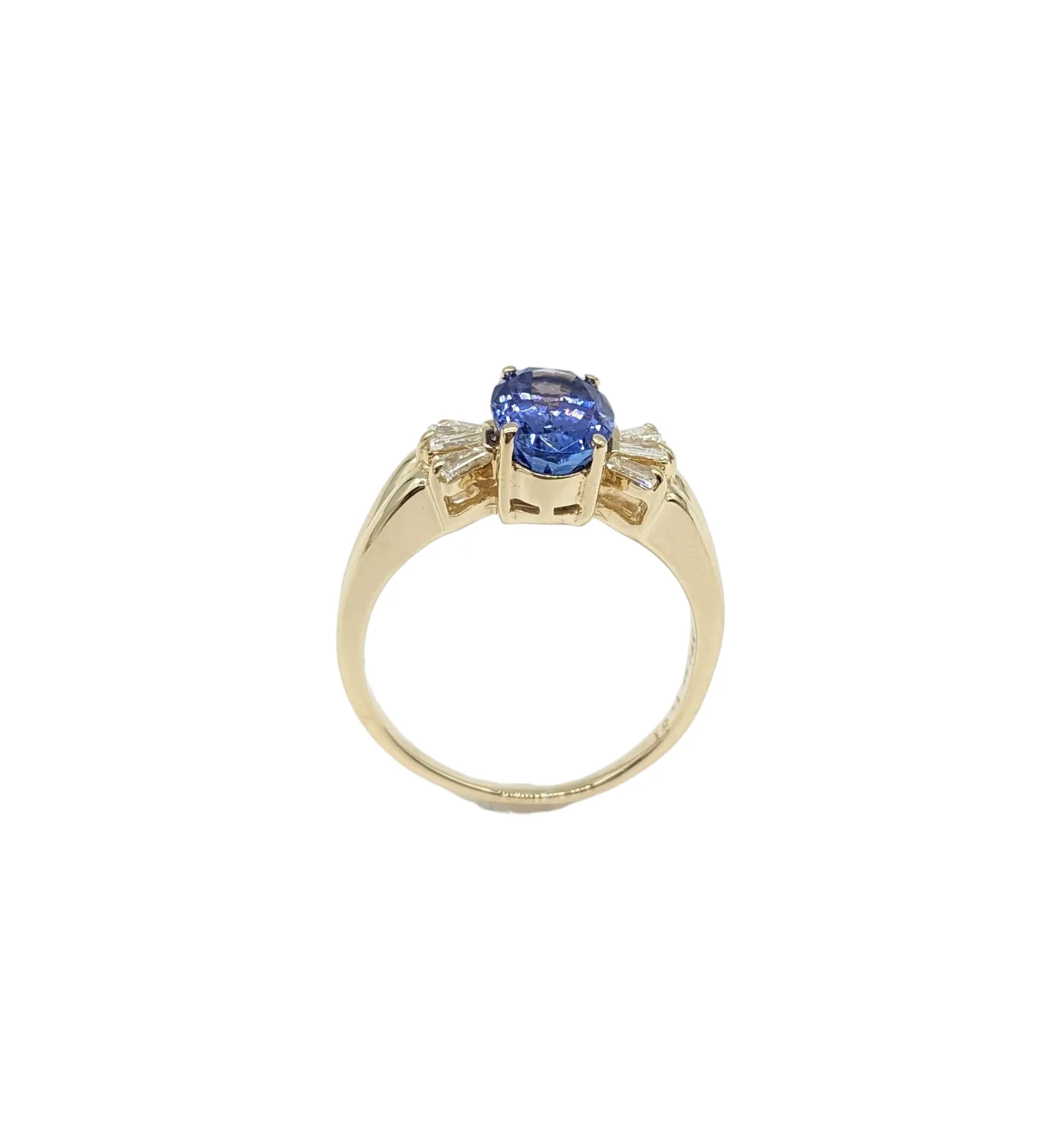 Tanzanite and Diamond  Ring