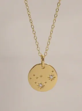 The Capricorn Constellation Coin Necklace