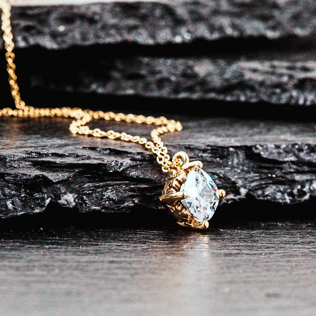 The Crown Pendant In Gold