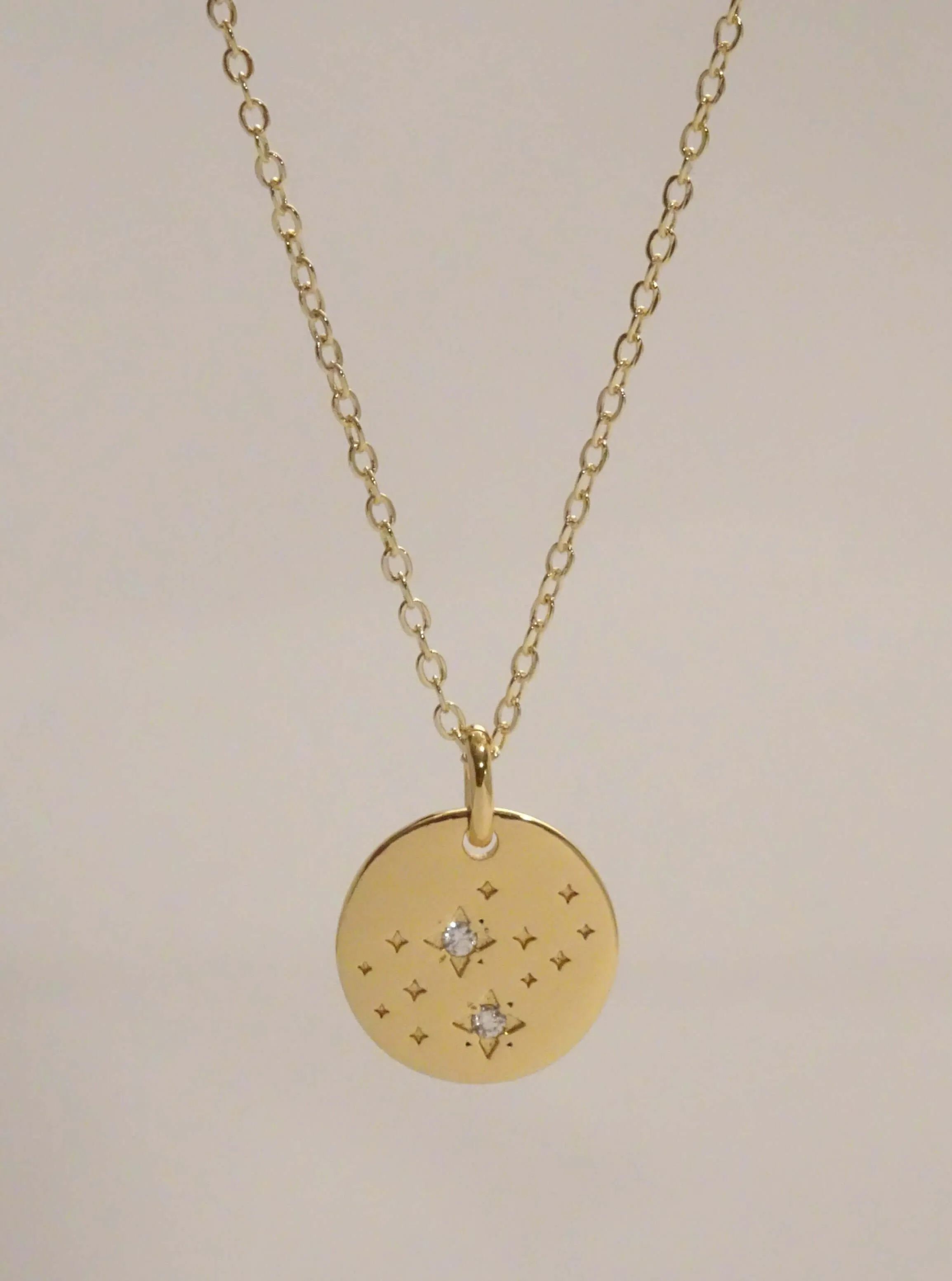 The Virgo Constellation Coin Necklace