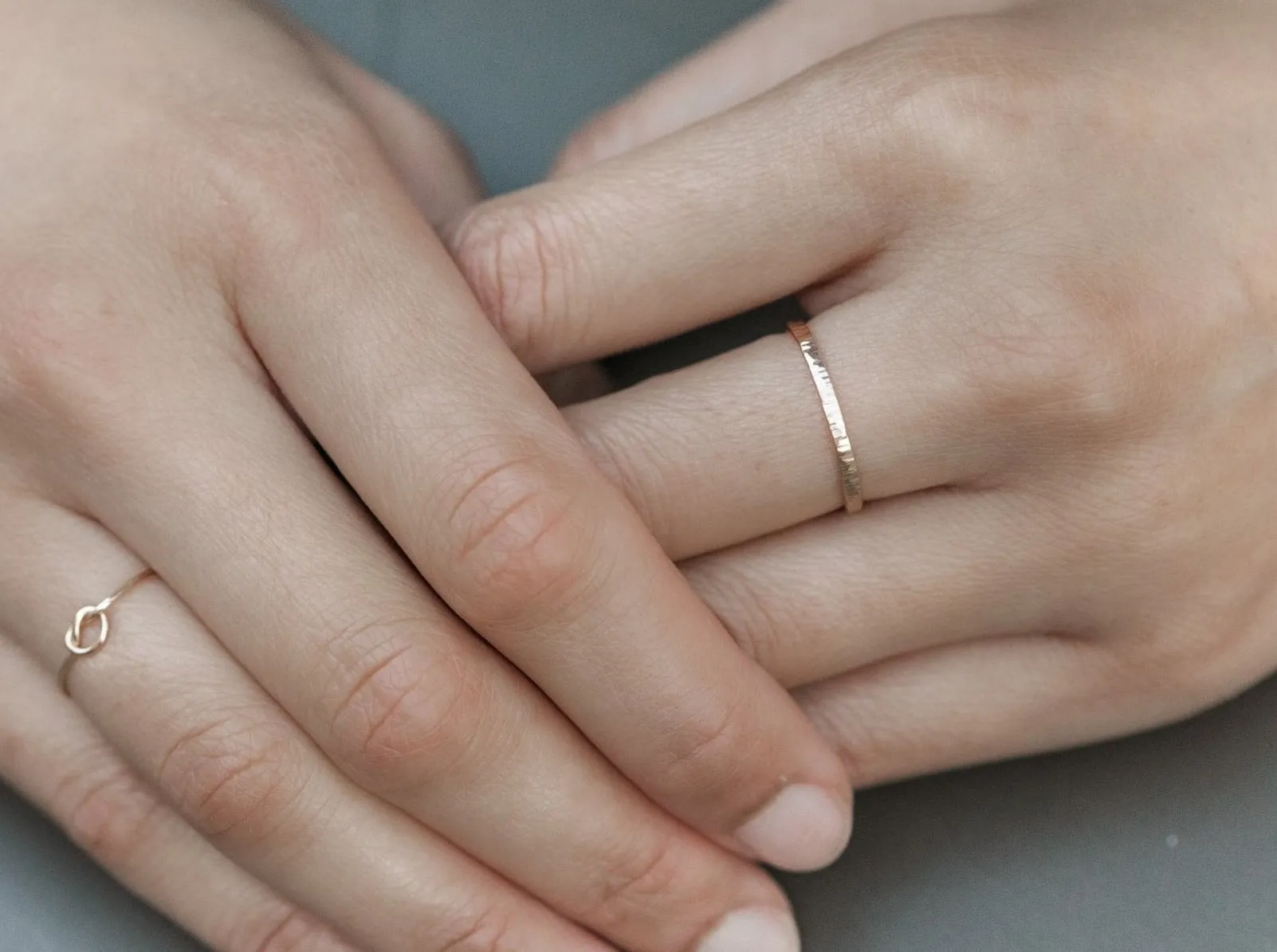 Thick Gold Sparkle Ring