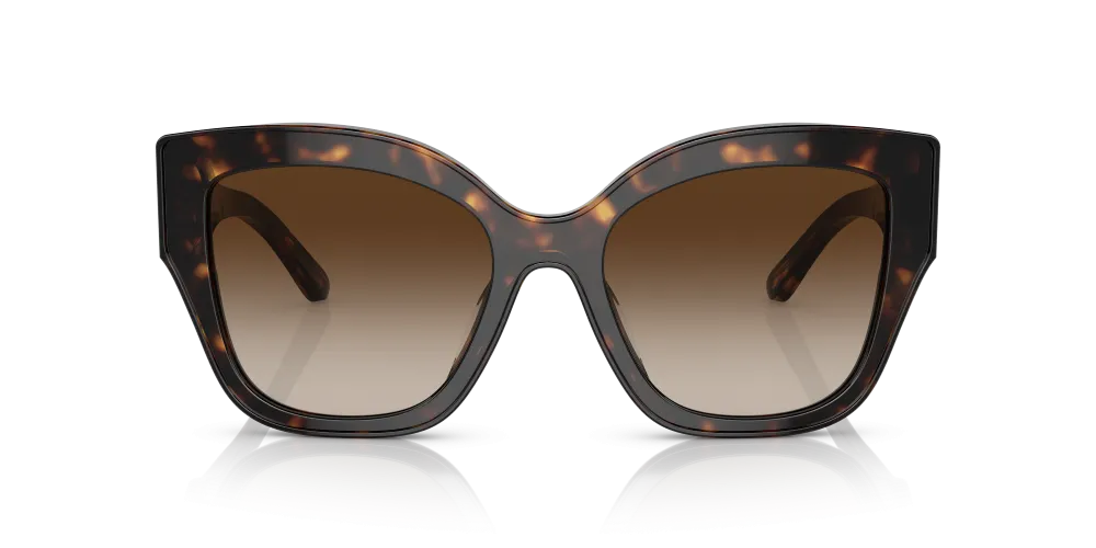 Tory Burch Butterfly Non-Polarized Sunglasses - Dark Tortoise/Brown Gradient