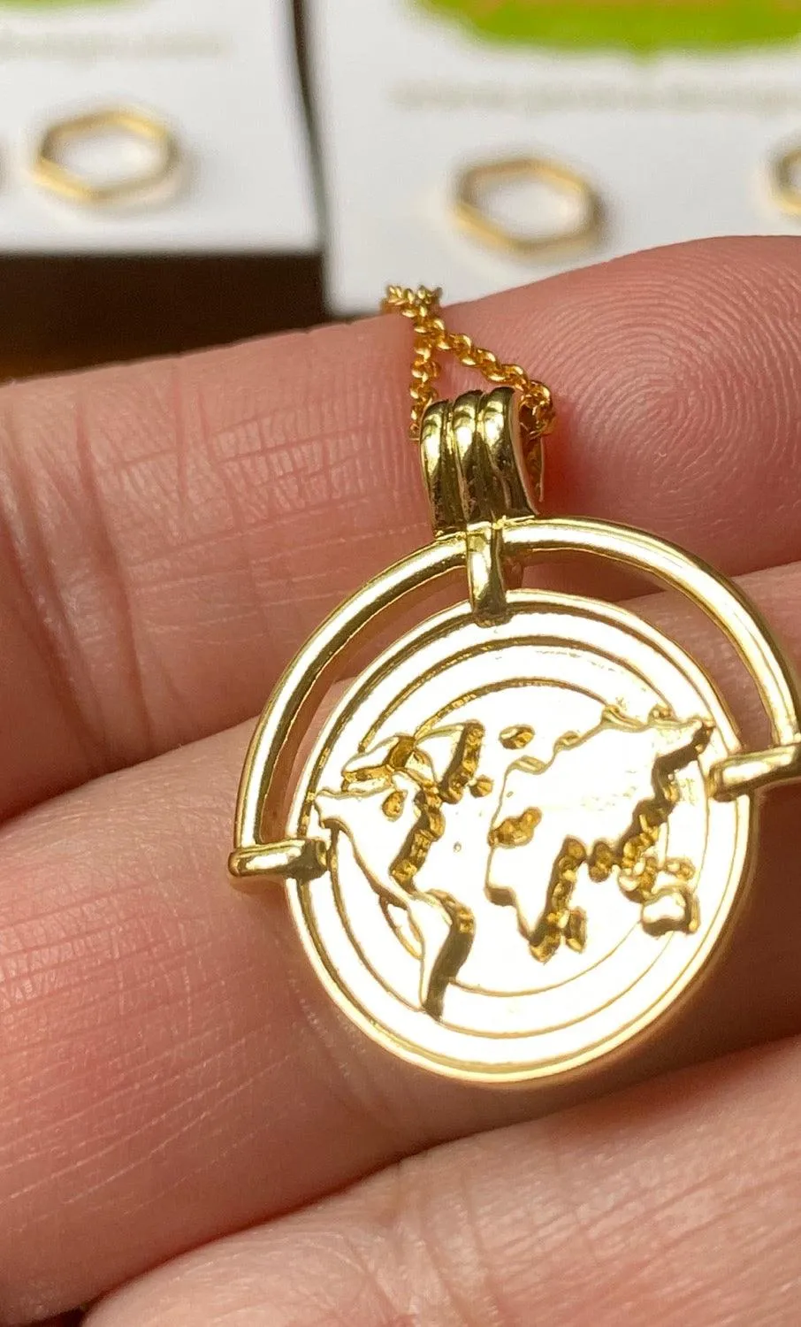 Travelers Necklace, Travelers medallion, Gift, Gold Filled Travelers Medallion