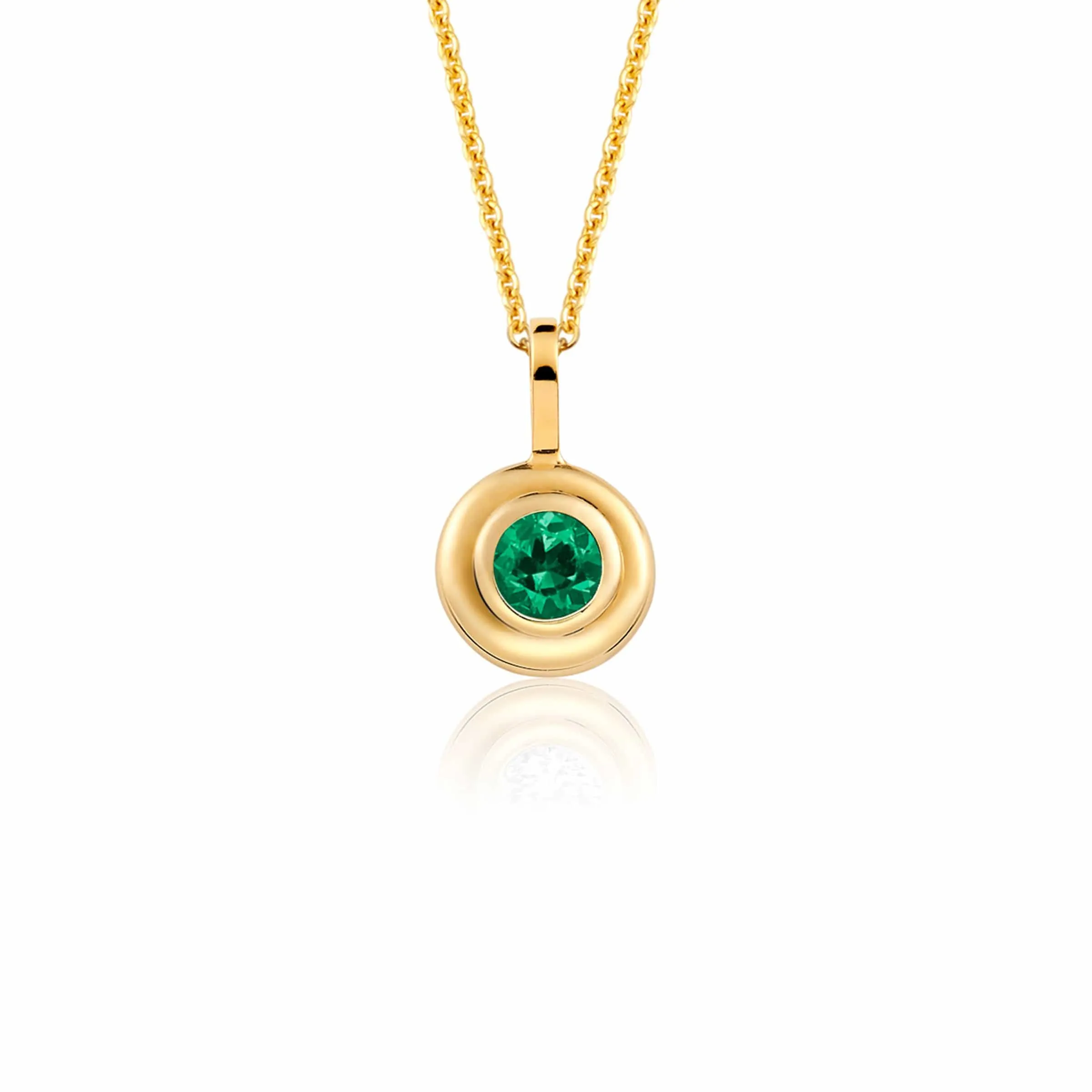 Trinatier Grand Bezel Pendant Necklace