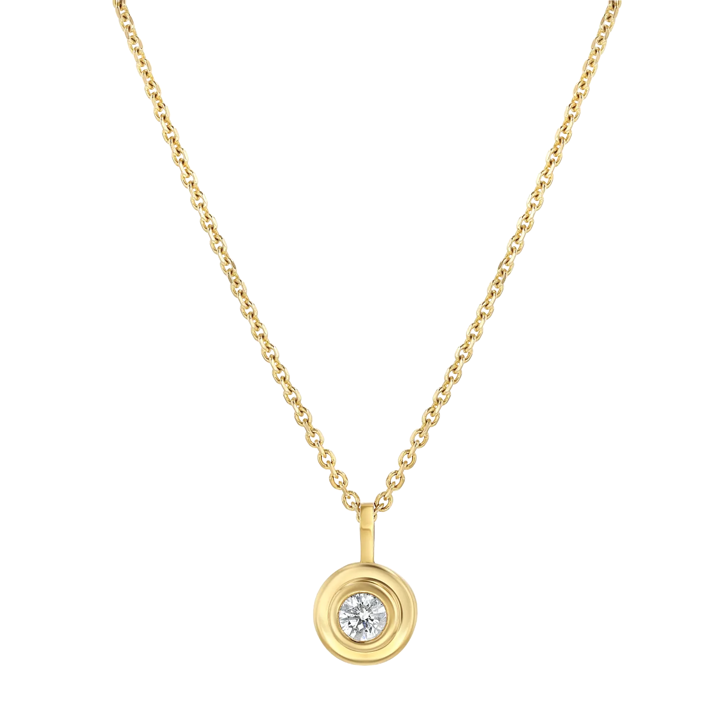 Trinatier Grand Bezel Pendant Necklace