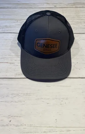 Trucker Patch adjustable Hat Gray/ Black