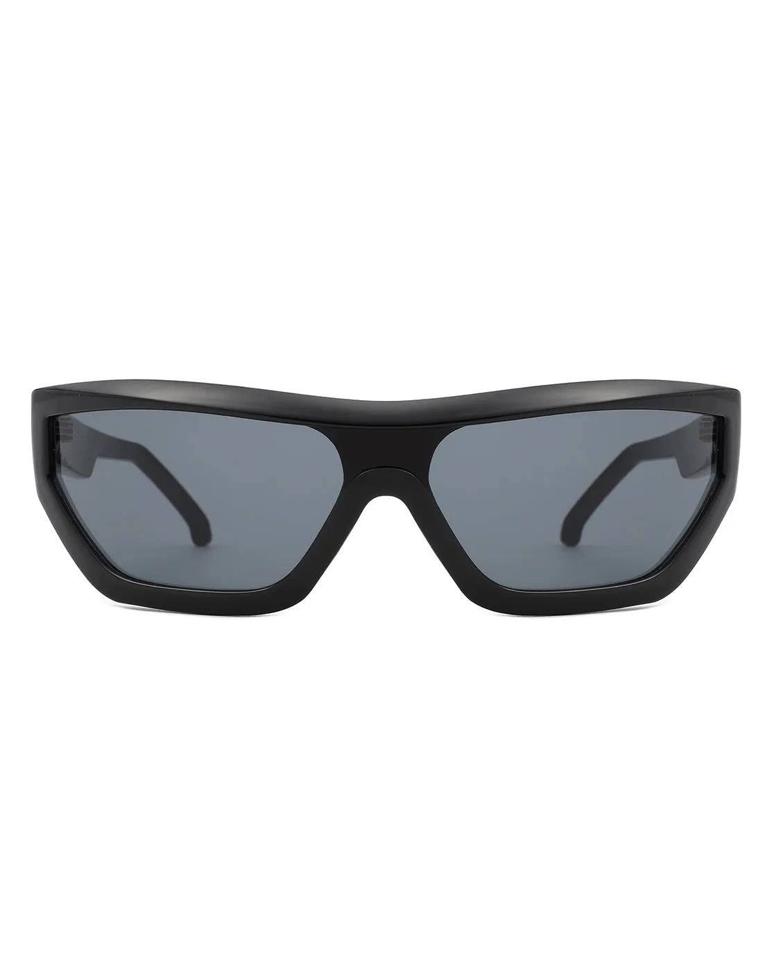 Tybalt - Square Wrap Around Geometric Fashion Sunglasses