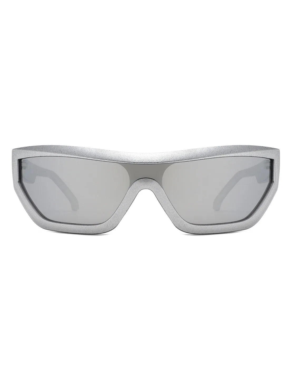 Tybalt - Square Wrap Around Geometric Fashion Sunglasses