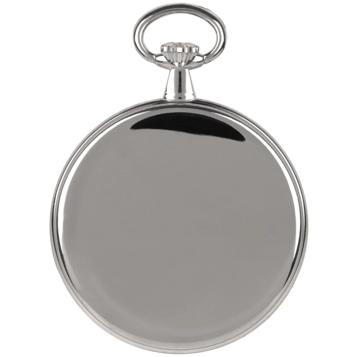 Unisex Silver Quartz Pocket Watch – Reliable Accuracy & Classic Appeal