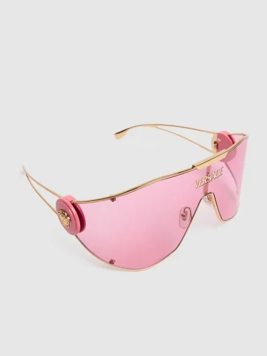 Versace   Metal mask sunglasses 