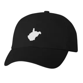 West Virginia Hat - Classic Dad Hat - Many Color Combinations