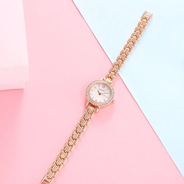 Women fashion diamond inlaid women's watch quartz watch casual bracelet watch wrist