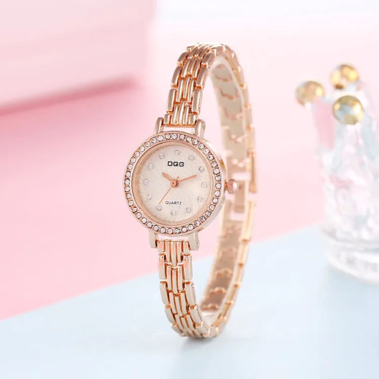 Women fashion diamond inlaid women's watch quartz watch casual bracelet watch wrist