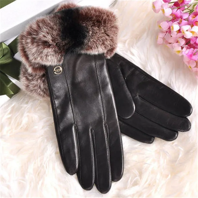 Women's Lambskin Winter Gloves