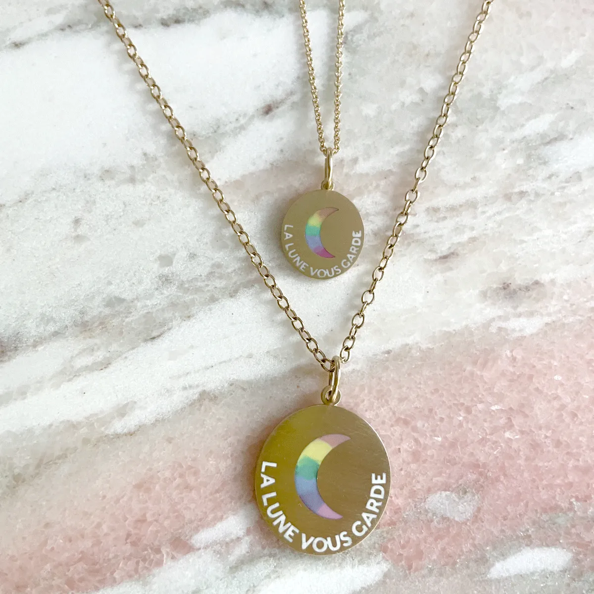 XL La Lune Vous Garde Necklace