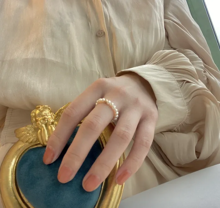 ZOE | PEARL RING