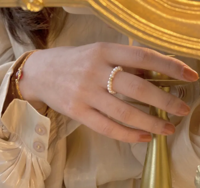 ZOE | PEARL RING